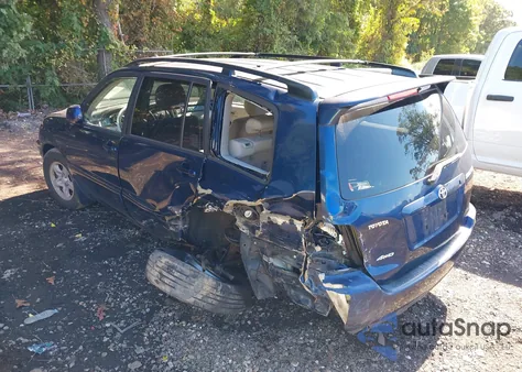 2003 Toyota Highlander из США, поврежденный, VIN JTEHD21AX30023540